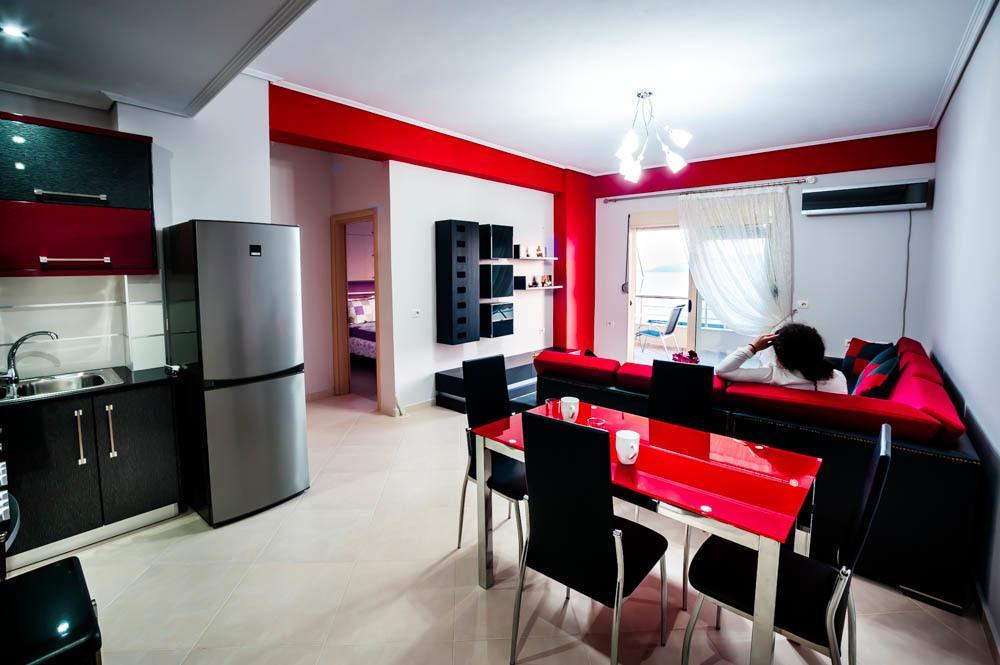 Apartamento Ionian Gateway Sarandë Habitación foto